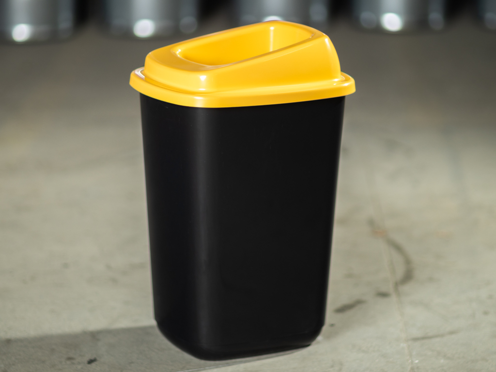 FEREX Design szemetes kosár 45 l sárga